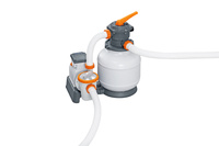 BESTWAY Piaskowa Pompa Filtrująca do basenów 8327 l/h + złączki + węże