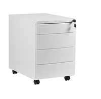 UNIQUE Mobilny kontener RP-04 na kółkach- biały