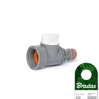 BRADAS WHITE LINE Przyłącze z zaworem GW 3/4" - WL-2230