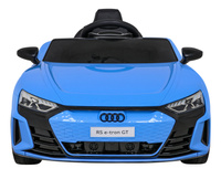 RAMIZ Audi RS E-Tron GT na akumulator niebieski + pilot + napęd 4x4 + MP3 + LED 
