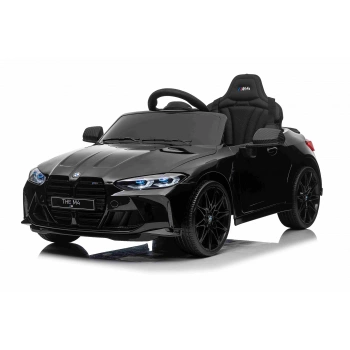 Pojazd na akumulator BMW M4 czarny dla dzieci