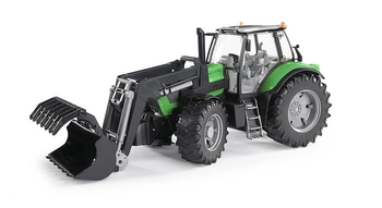 BRUDER 03081 Traktor Deutz Agrotron X720 z ładowarką czołową