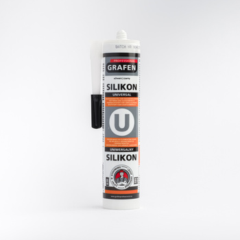 GRAFEN PROFESSIONAL Silikon uniwersalny 280 ml czarny