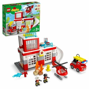 LEGO Duplo Town Remiza Strażacka i Helikotper - 10970