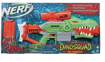 HASBRO Pistolet Nerf Rex Rampage + 20 strzałek