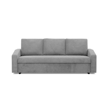 ADAMS Kanapa NEO rozkładana, ścięty bok bonell - jasny szary