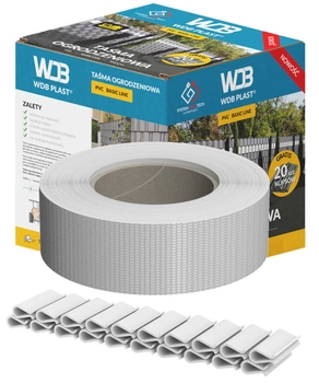 WDB Taśma  BASIC LINE 47,5 mm x 35 m - RAL9003 biały