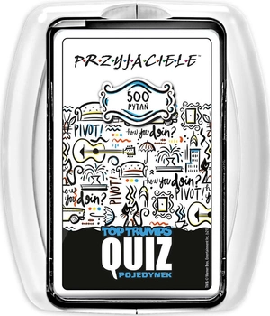 WINNING MOVES Przyjaciele Friends Quiz Top Trumps