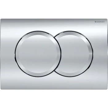 GEBERIT Przycisk uruchamiający Delta01, przedni, chrom błyszczący