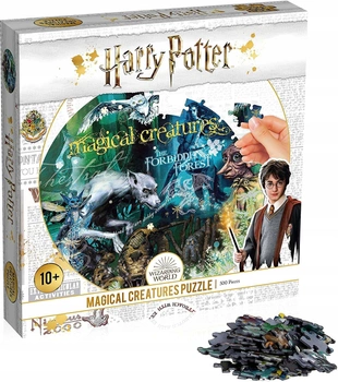 WINNING MOVES Puzzle 500 elementów Harry Potter Magical