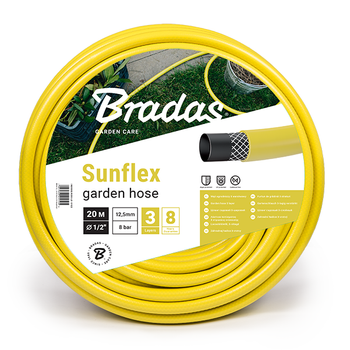 BRADAS Wąż ogrodowy SUNFLEX 5/8" - 20m