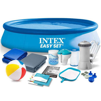 INTEX 28132 Basen ogrodowy rozporowy 366 x 76 cm zestaw 15w1