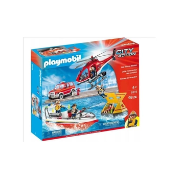 Playmobil Zestaw Misja ratownicza straży pożarnej