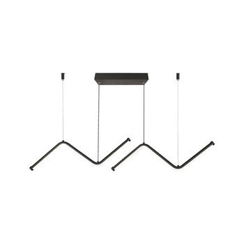 Szafa przesuwna MARMUR T 250x62x200 cm  czarny / marmur czarny