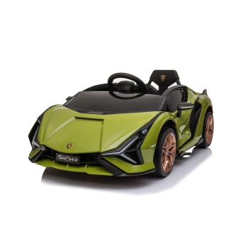 Pojazd na akumulator Lamborghini SIAN zielony dla dzieci