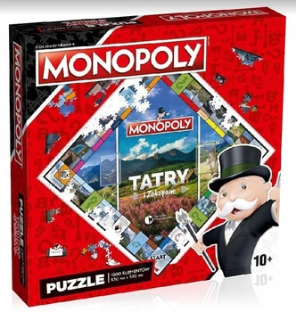 WINNING MOVES Puzzle 1000 elementów Monopoly - Tatry i Zakopane