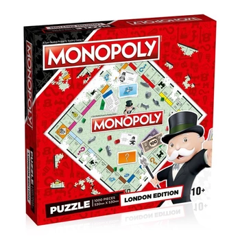 WINNING MOVES Puzzle 1000 elementów Monopoly - Londyn