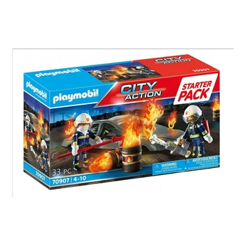 Playmobil Zestaw City Action 70907 Starter Pack Ćwiczenia Straży Pożarnej