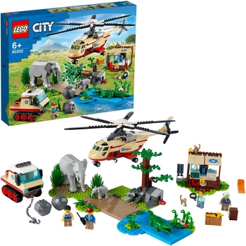 LEGO City - Na ratunek dzikim zwierzętom 60302