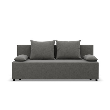 ADAMS Kanapa FERMO w tkaninie LUX ciemny szary / bonell