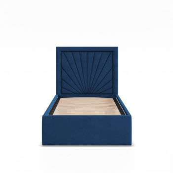 ADAMS  Łóżko stelażowe VASTO 90x200 cm z drewniany stelaż -  TRINITY morski