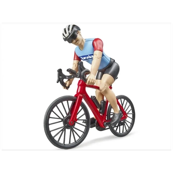BRUDER Figurka kolarki z rowerem górskim 63110