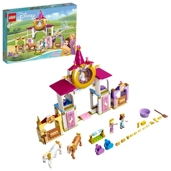 LEGO Disney Princess Królewskie stajnie Belli i Roszpunki - 43195