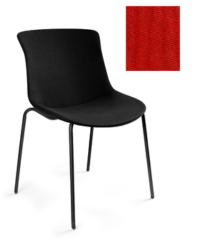 UNIQUE Krzesło EASY AR - czerwony