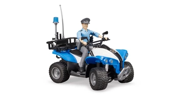 BRUDER 63010 Quad z policjantką i akcesoriami