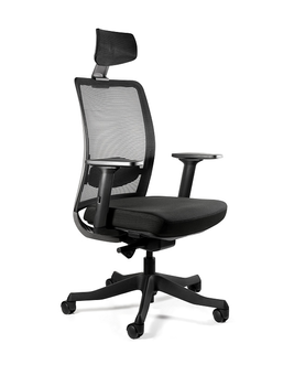 UNIQUE Fotel biurowy ANGGUN czarna siatka 1199-B-SM01-BL