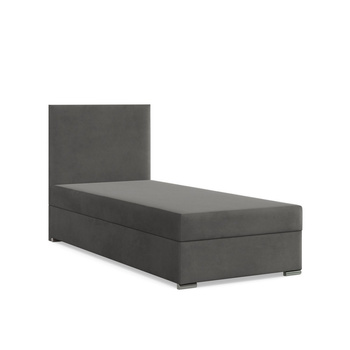 ADAMS Łóżko kontynentalne ZONZA 90x200 cm Trinity grafitowy