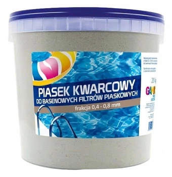 GAMIX Żwir kwarcowy do filtrów piaskowych 20kg