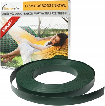 THERMOPLAST taśma ogrodzeniowa CLASSIC LINE 6005 zielona 47,5mm x 50m