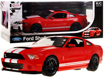 RASTAR Zdalnie sterowane auto  Ford Shelby Mustang GT500 czerwony  model 1:14 + pilot