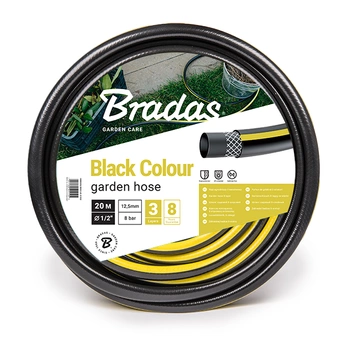 BRADAS Wąż ogrodowy BLACK COLOUR 3/4" - 25m