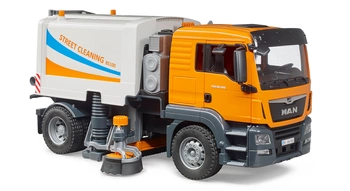 BRUDER 03780 MAN TGS LKW Zamiatarka ulic