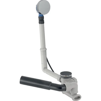 GEBERIT Zestaw odpływowo-przelewowy do wanien, z korkiem automatycznym