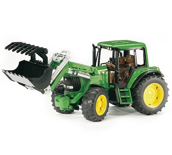 BRUDER Traktor John Deere 6920 z ładowarką czołową