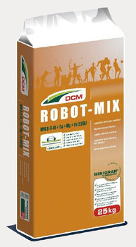 DCM Robot-Mix, NPK 8-3-18+Ca+Mg+Fe + Bacillis sp., nawóz organiczno - mineralny, 25 kg