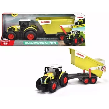 CLAAS FARM Traktor z przyczepą 64 cm