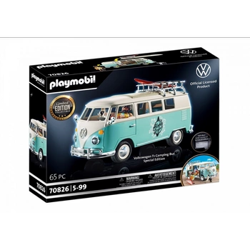 Playmobil Zestaw figurek VW 70826 Volkswagen T1 Camping Bus - edycja specjalna