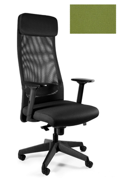 Fotel biurowy ARES MESH - BL411 OLIVE