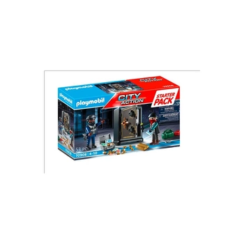 Playmobil Zestaw City Action 70908 Starter Pack Włamanie do sejfu