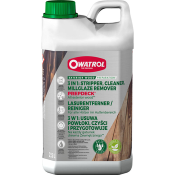 OWATROL Prepdeck - redukuje warstwę glazury, usuwa brud, zdziera 2,5L