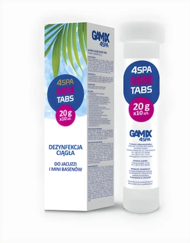 GAMIX 4 SPA Chlor Long Tabs Mini 20g - 1 kg