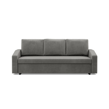 ADAMS Kanapa NEO rozkładana, ścięty bok bonell - jasny szary