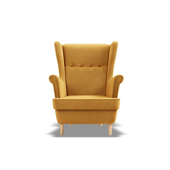 ADAMS Fotel Uszak VELO - miodowy