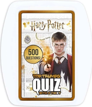 WINNING MOVES Harry Potter Quiz Top Trumps gra karciana