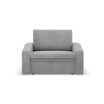 ADAMS Fotel ORBIT pianka poliuretanowa -  jasny szary