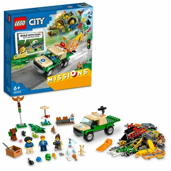 LEGO City - Misja ratowania dzikich zwierząt 60353